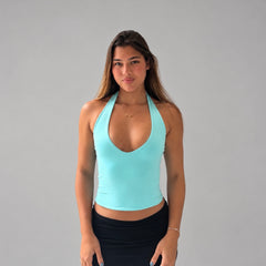 Blusa Bali frente única efeito silicone